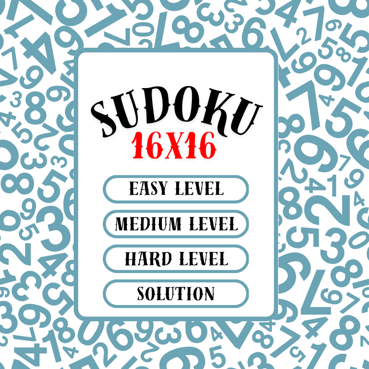 SUDOKU 16x16 - Game